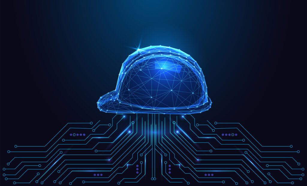 AI construction hat